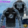 Miami Dolphins U.S. Navy NWU Camouflage Cutsom Name Hoodie