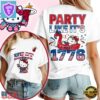 Miami Heat 2026 NBA Hello Kitty Independence Day Unisex 3D Shirt