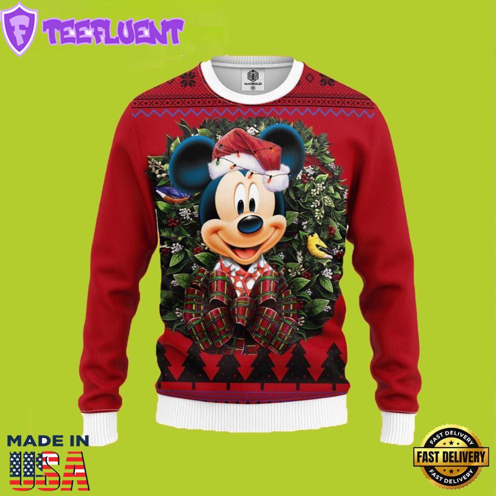 Mice Noel Happy Mickey Mouse Disney Ugly Christmas Sweater