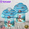 Michigan State Police Bell-407 Christmas Hawaiian Shirt