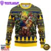 Michigan Wolverines Groot Hug Christmas Ugly Sweater Sport For Fan
