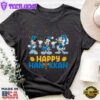 Mickey Minnie Donald Duck Happy Hanukkah T-Shirt Disney