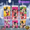 Mickey Minnie Mouse Couple Valentine Stainless Steel Tumbler With Handle