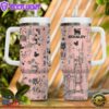 Mickey & Minnie Mouse Disney Cartoon Custom Stanley Quencher 40oz Stainless Steel Tumbler With Handle