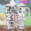 Mickey & Minnie Mouse Disney Valentine Stainless Steel Tumbler With Handle