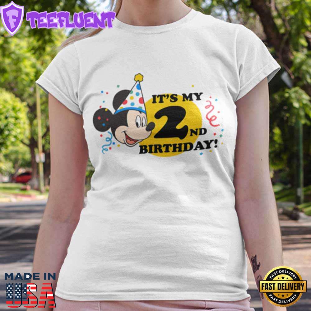 Mickey Mouse 2nd Birthday T-Shirt Disney