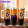 Mickey Mouse And Friends Halloween Cosplay Cartoon Custom Stanley Quencher 40oz Stainless Steel Tumbler With Handle
