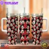 Mickey Mouse Cartoon Custom Stanley Quencher 40oz Stainless Steel Tumbler With Handle