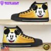 Mickey Mouse Disney High Top Shoes Edgy High Top Style For Fans