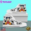 Mickey Mouse Disney High Top Shoes Modern High Cuts For Fans Cartoon 2 Mickey Mouse Disney High Top Shoes Modern High Cuts For Fans