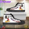Mickey Mouse Disney High Top Shoes Trendy High Cuts For Fans Cartoon 2 Mickey Mouse Disney High Top Shoes Trendy High Cuts For Fans