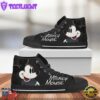 Mickey Mouse Donald Daisy Duck High Top Shoes Casual Top Kicks For Fans Cartoon 2 Mickey Mouse Donald Daisy Duck High Top Shoes Casual Top Kicks For Fans