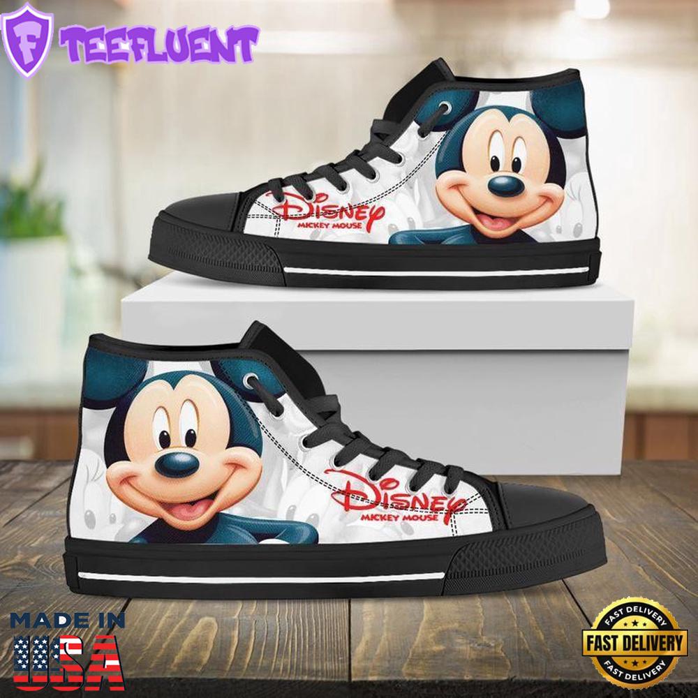 Mickey Mouse Donald Daisy Duck High Top Shoes Hip High Top Picks For Fans