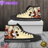 Mickey Mouse Donald Daisy Duck High Top Shoes Urban High Tops For Fans