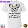 Mickey Mouse Head The One Where They Go To Disney Shirt