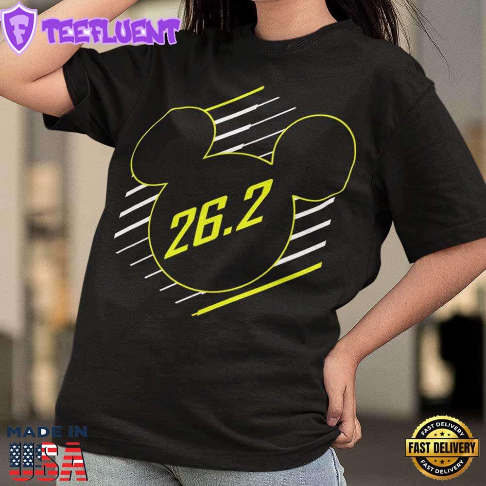 Mickey Mouse Marathon Runner Logo T-Shirt Disney