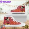 Mickey Mouse Minnie High Top Shoes Chic High Top Shoes For Fans