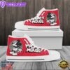 Mickey Mouse Minnie High Top Shoes Fashion High Cuts For Fans