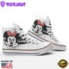 Mickey Mouse Minnie High Top Shoes Sporty Top Sneakers For Fans