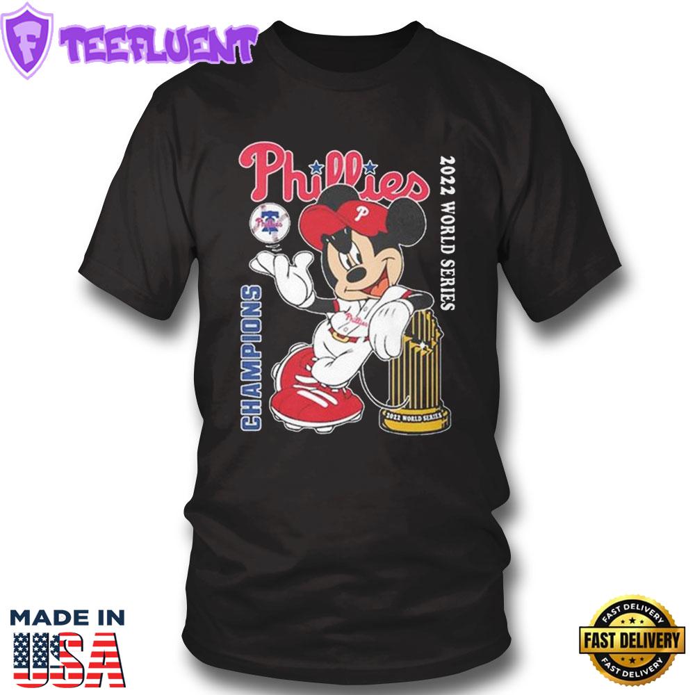 Mickey Mouse Philadelphia Phillies 2022 World Series Champions Shirt