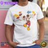Mickey Mouse Thanksgiving Autumn Fun T-Shirt Disney