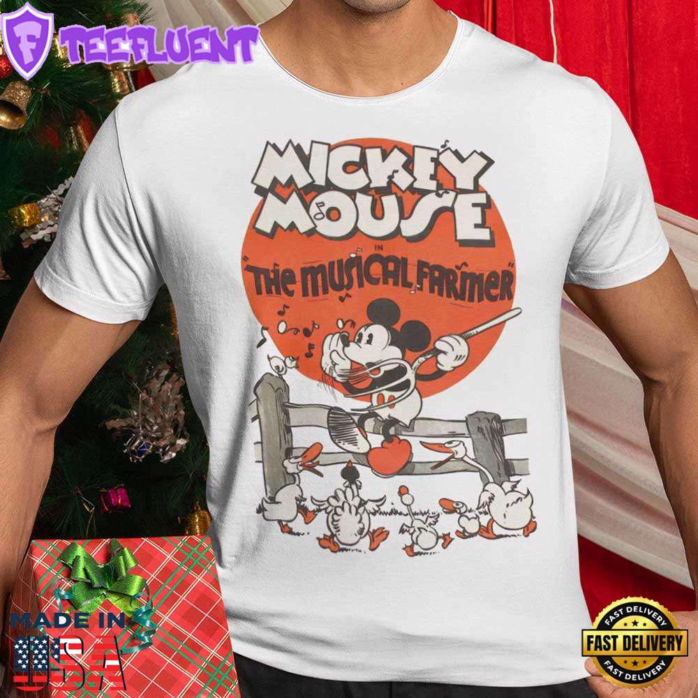 Mickey Mouse The Musical Farmer T-shirt Disney