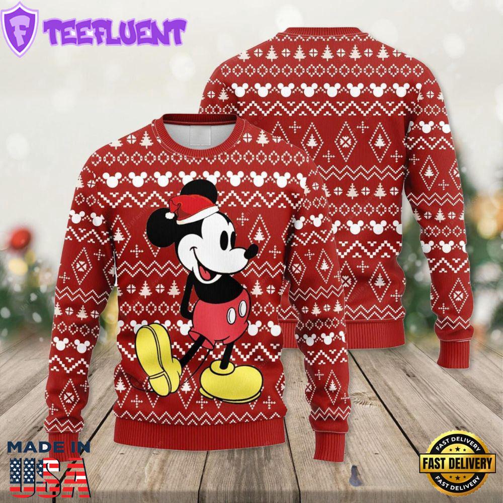 Mickey Mouse Vintage Disney Ugly Christmas Sweater