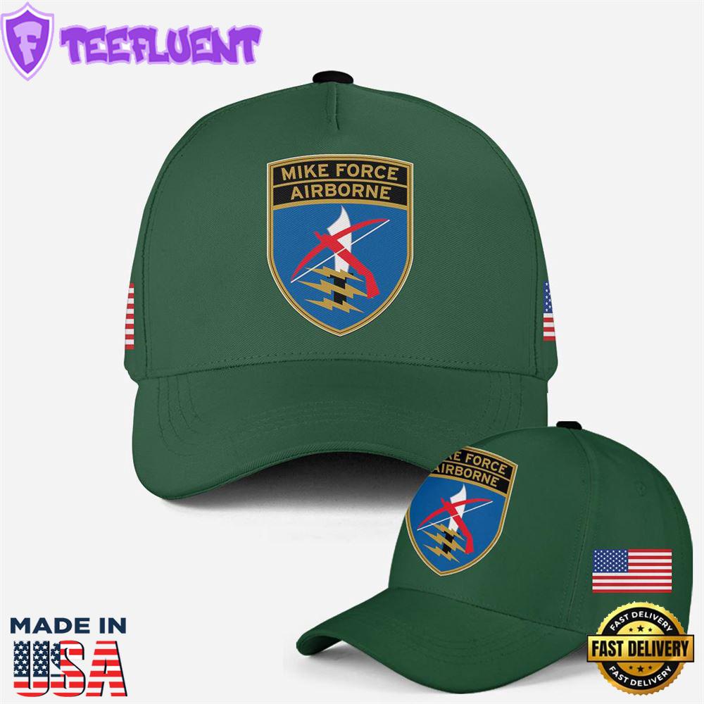 Mike FORCE US Army Special Forces Vietnam War Baseball Cap