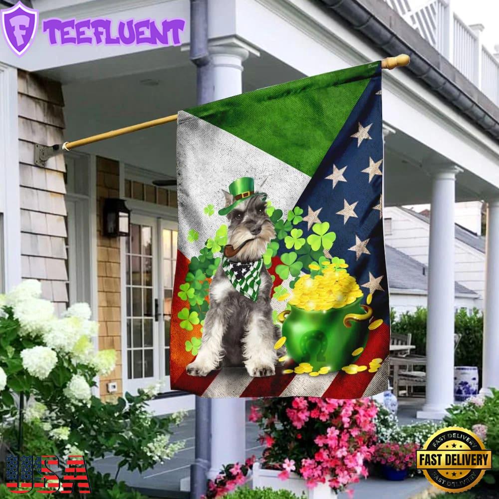 Miniature SchnauzerHouse And Garden Flag Decor