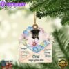 Miniature-Schnauzer God Says You Ornament, Gift For Christmas