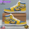 Minion Nike Logo Yellow Design Air Jordan 1 High Top