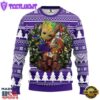 Minnesota Vikings Groot Hug Christmas Ugly Sweater Sport For Fan