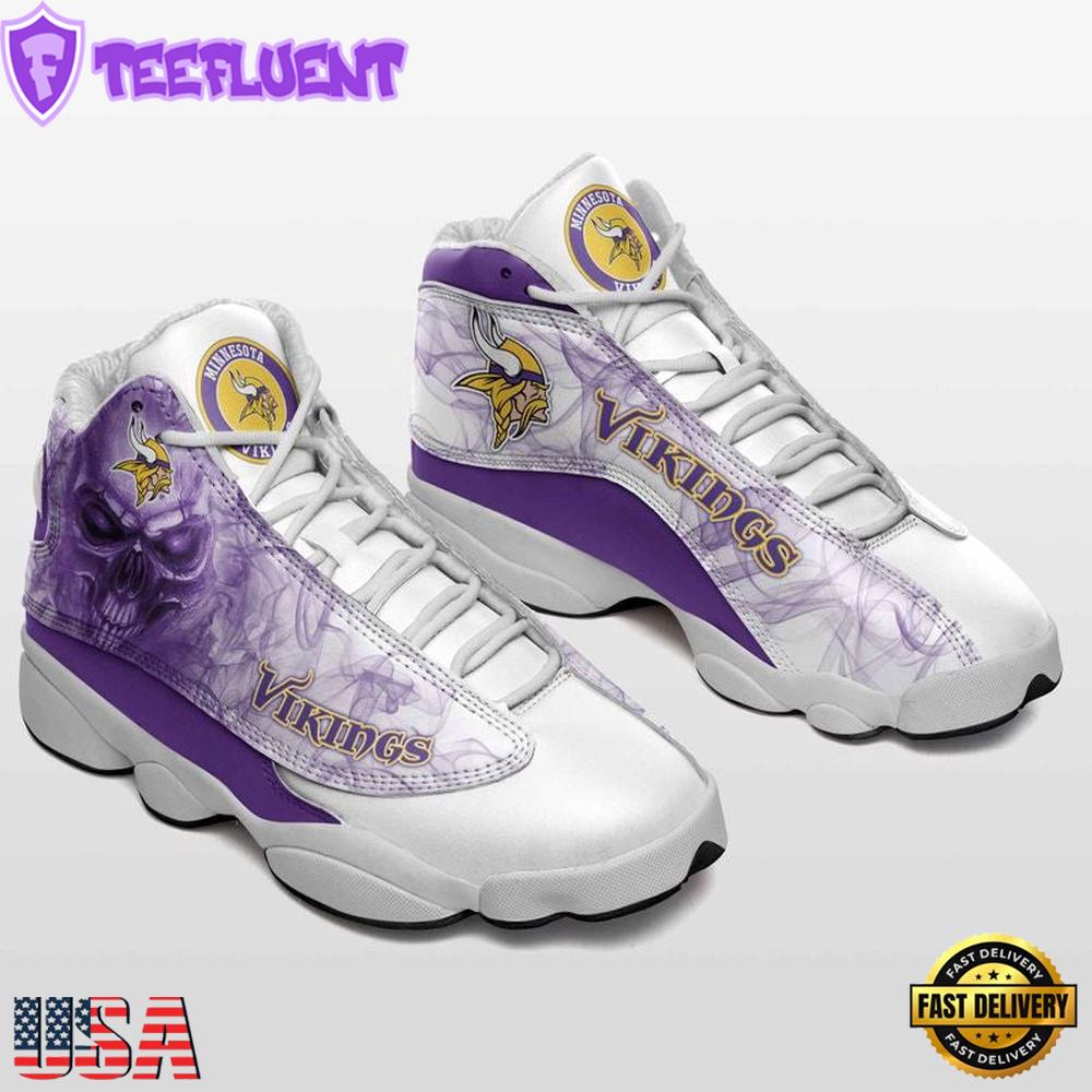 Minnesota Vikings NFL Air Jordan 13 Shoes - Gift For Fans