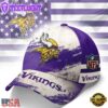 Minnesota Vikings NFL Grunge Style Team Baseball Cap