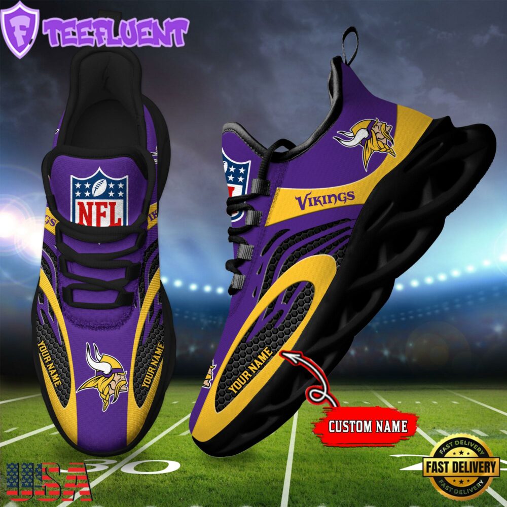 Minnesota Vikings NFL Limited New Design Max Soul Shoes