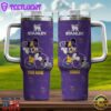Minnesota Vikings NFL Mickey Mouse Custom Stanley Quencher 40oz Stainless Steel Tumbler With Handle