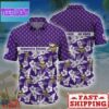 Minnesota Vikings NFL Palm Leaves Hawaiian Shirt