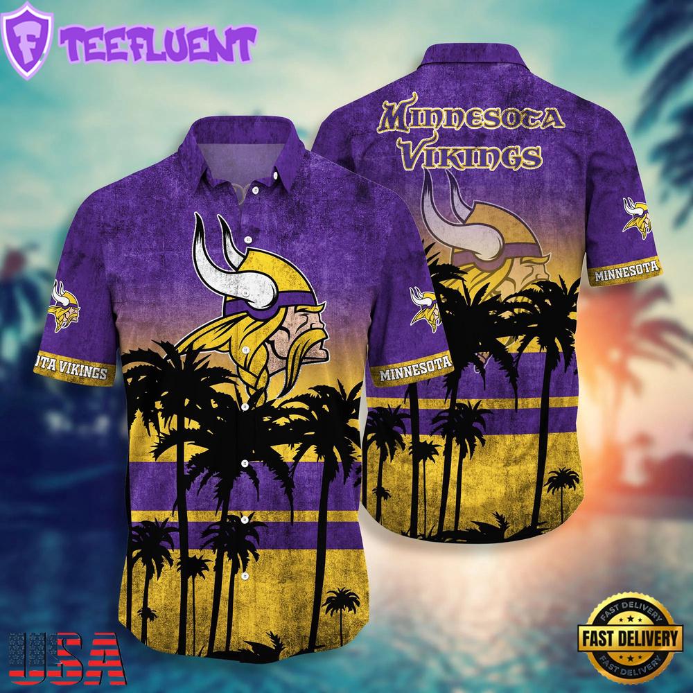 Minnesota Vikings NFL Team Hawaiian Shirt
