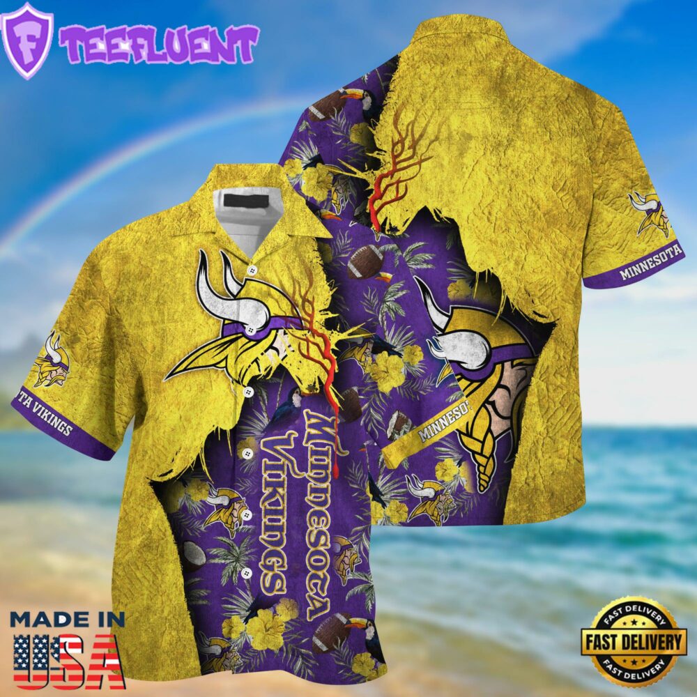 Minnesota Vikings NFL-God Hawaii Shirt New Gift For Summer