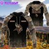 Minnesota Vikingspersonalized Your Name Hunting Camo Hoodie