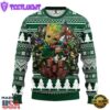 Minnesota Wild Groot Hug Christmas Ugly Sweater Sport For Fan