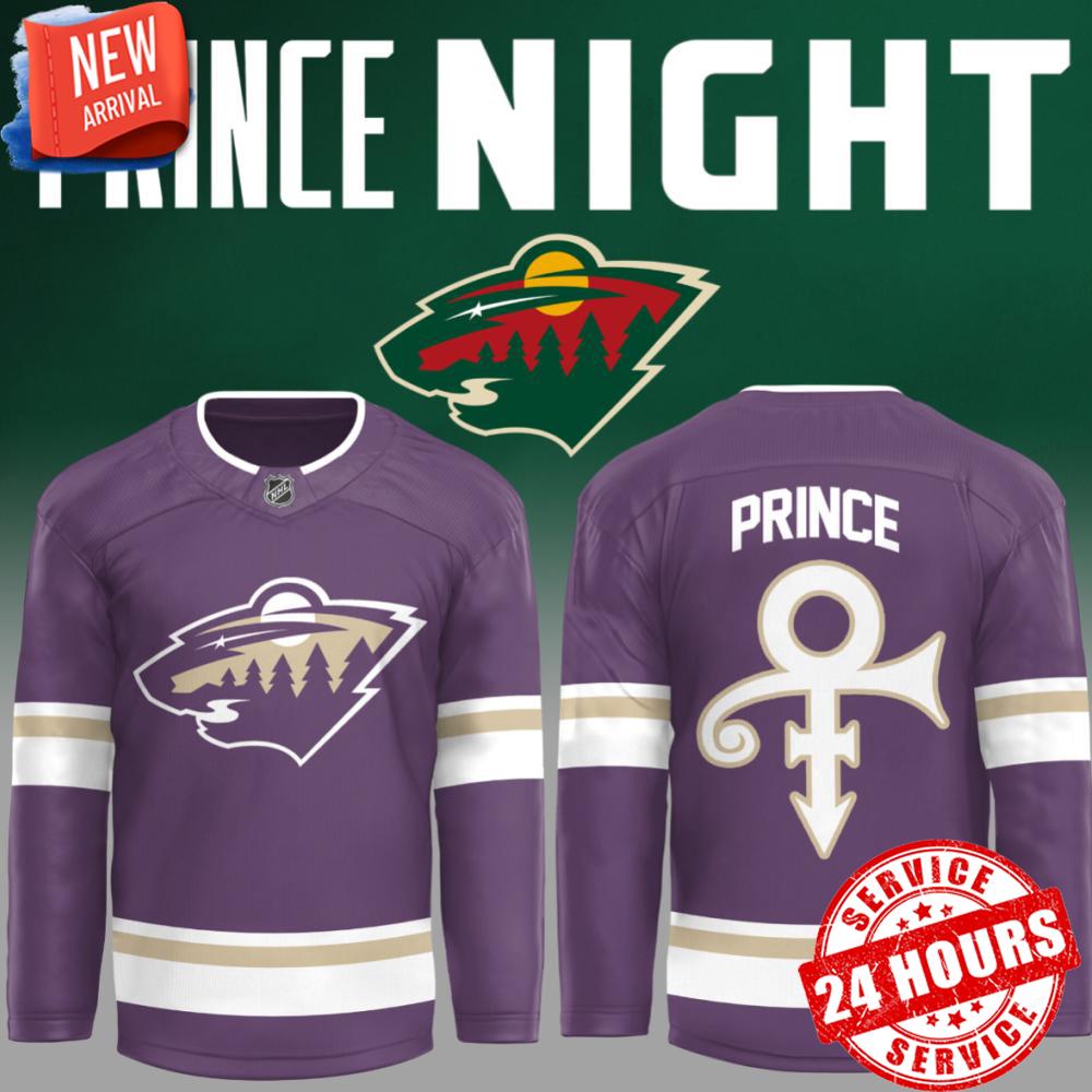 Minnesota Wild Prince Night 2025 Limited Edition Jersey