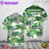 Minoa Fire Department, Minoa, New York Patrick's Day Pocket Hawaiian Shirt