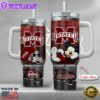 Mississippi State Bulldogs NCAA Mickey Mouse Custom Stanley Quencher 40oz Stainless Steel Tumbler With Handle