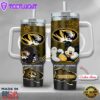 Missouri Tigers NCAA Mickey Mouse Custom Stanley Quencher 40oz Stainless Steel Tumbler With Handle