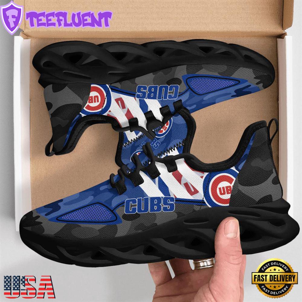 MLB Chicago Cubs Military Camouflage M Soul Shoes
