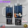 MLB Detroit Tigers Mickey Mouse Custom Stanley Quencher 40oz Stainless Steel Tumbler With Handle