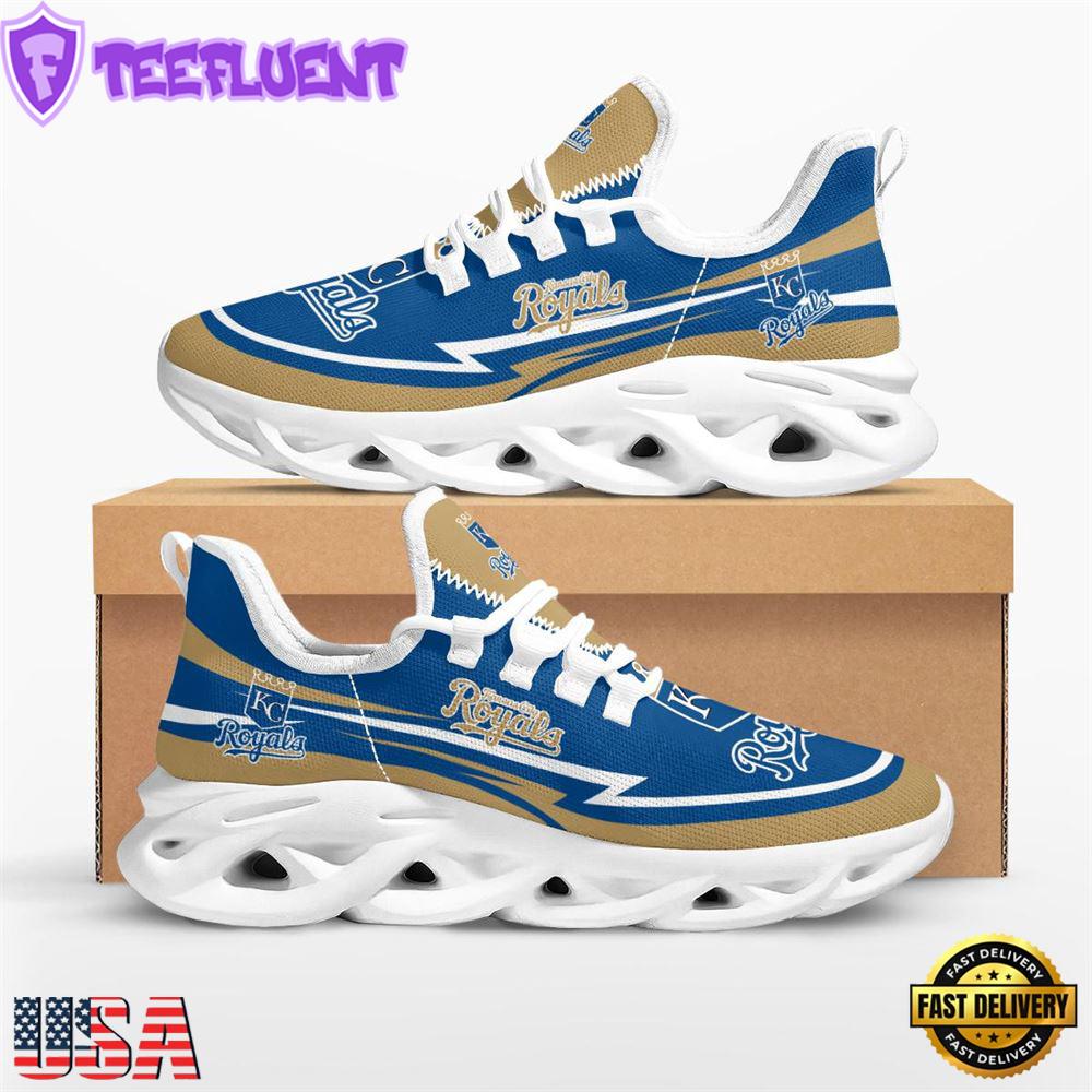 MLB Kansas City Royals Are Coming Curves Max Soul Shoes