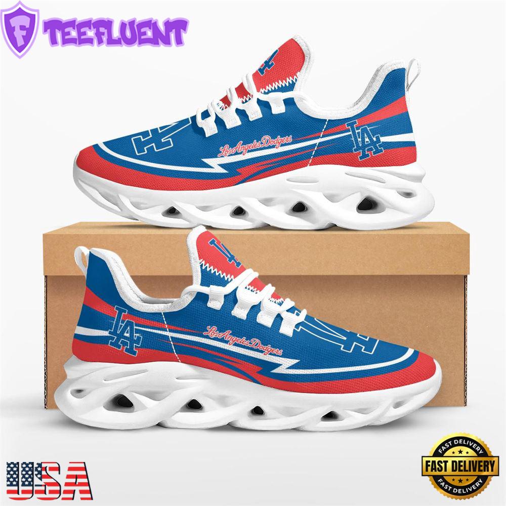MLB Los Angeles Dodgers Are Coming Curves Max Soul Shoes