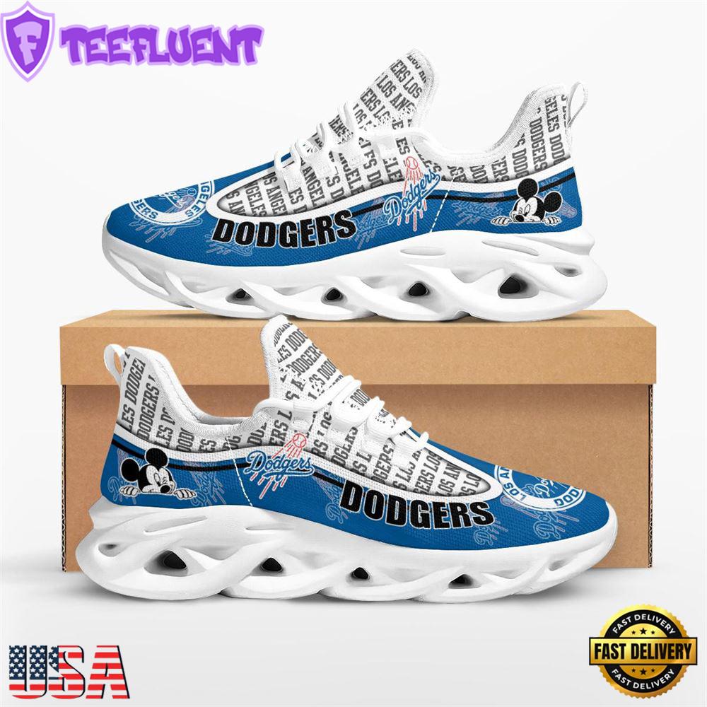 MLB Los Angeles Dodgers Mickey Mouse Max Soul Shoes